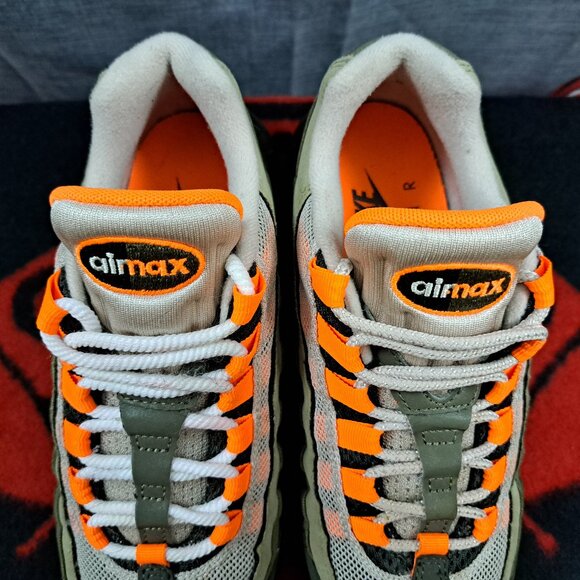 %Size 5.5 Men NIKE 2018 AIR MAX 95 AT2865-200 OG TOTAL ORANGE VAPORMAX  A 13 main image 12